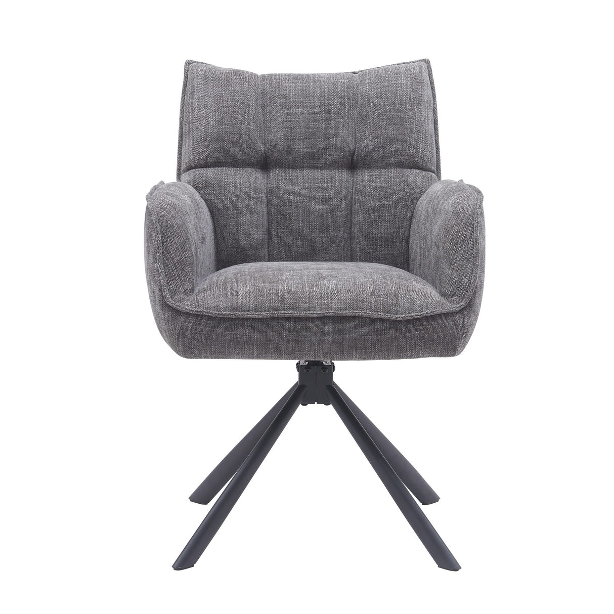 Strada Stol Granitgrå, Metall