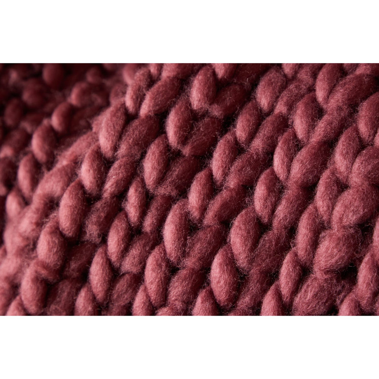 Kate Pläd Burgundy