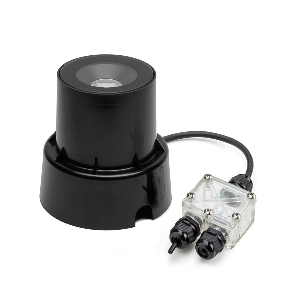 Mark HP-LED 6W Spotlight Ute Svart
