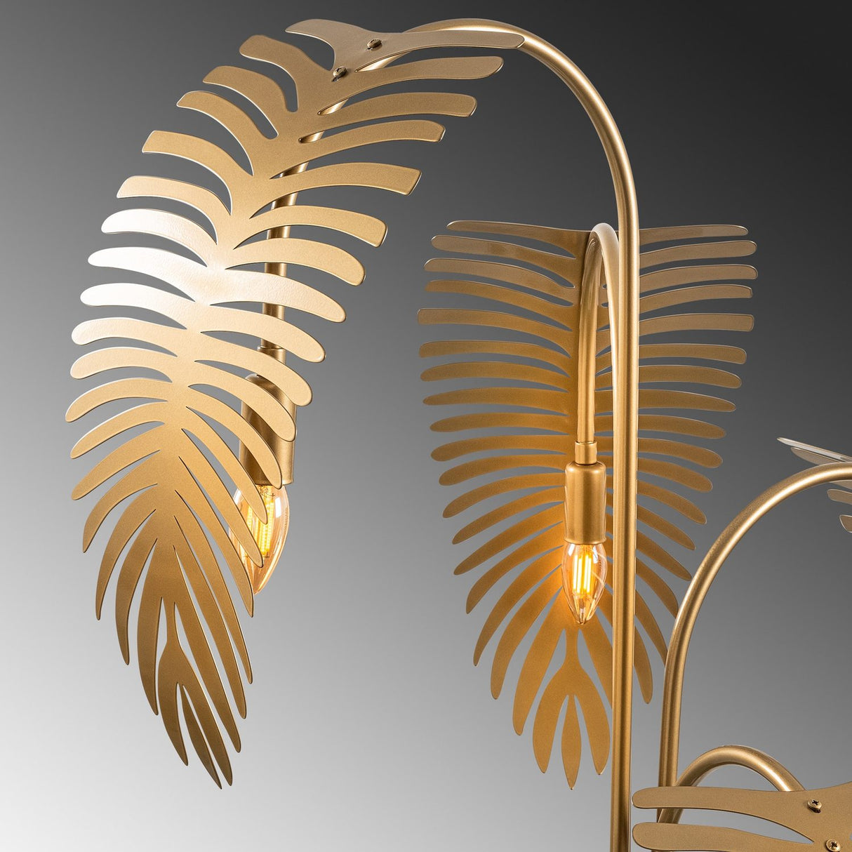 Palmtree Golvlampa Gold
