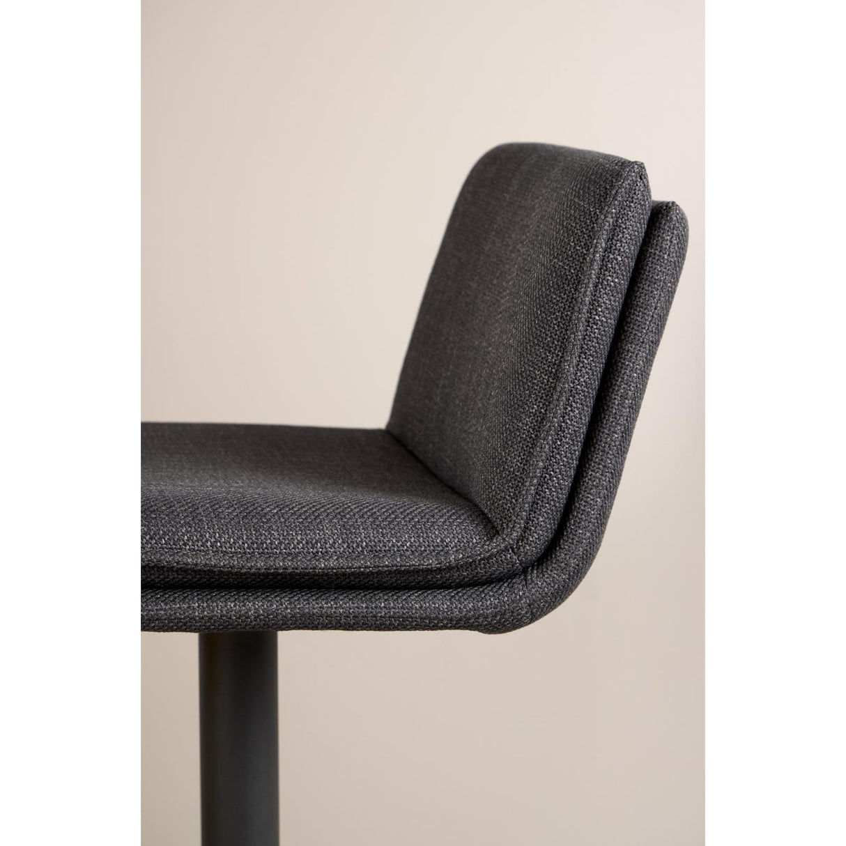 Cranston Barstol Basel tyg Mörkgrå