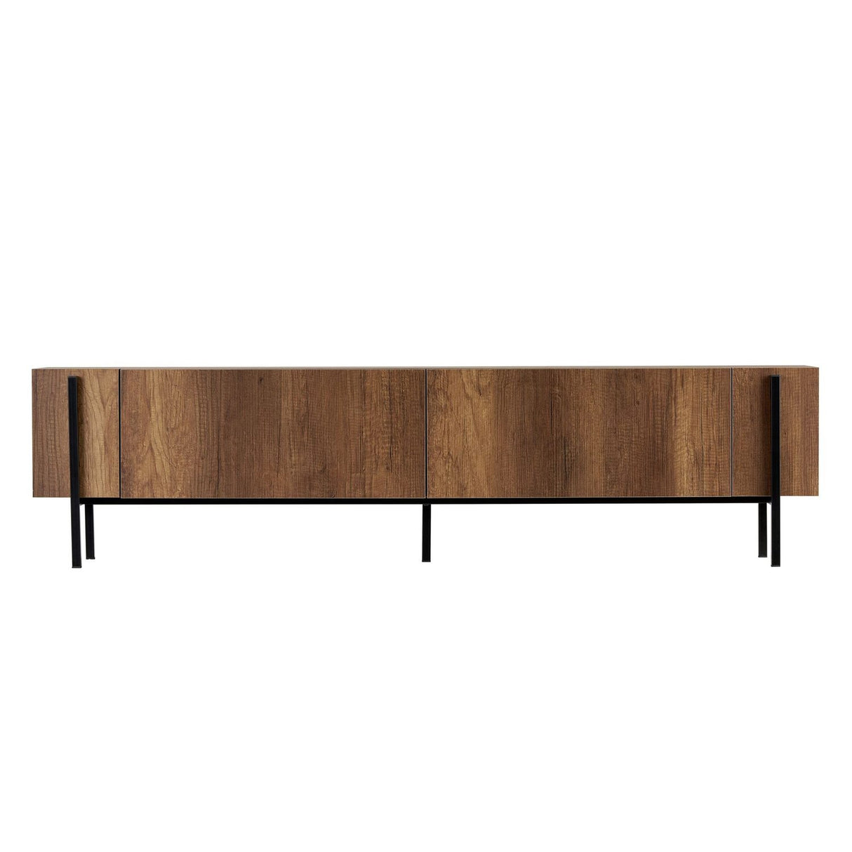 Carlito TV-bänk Barok Walnut Black