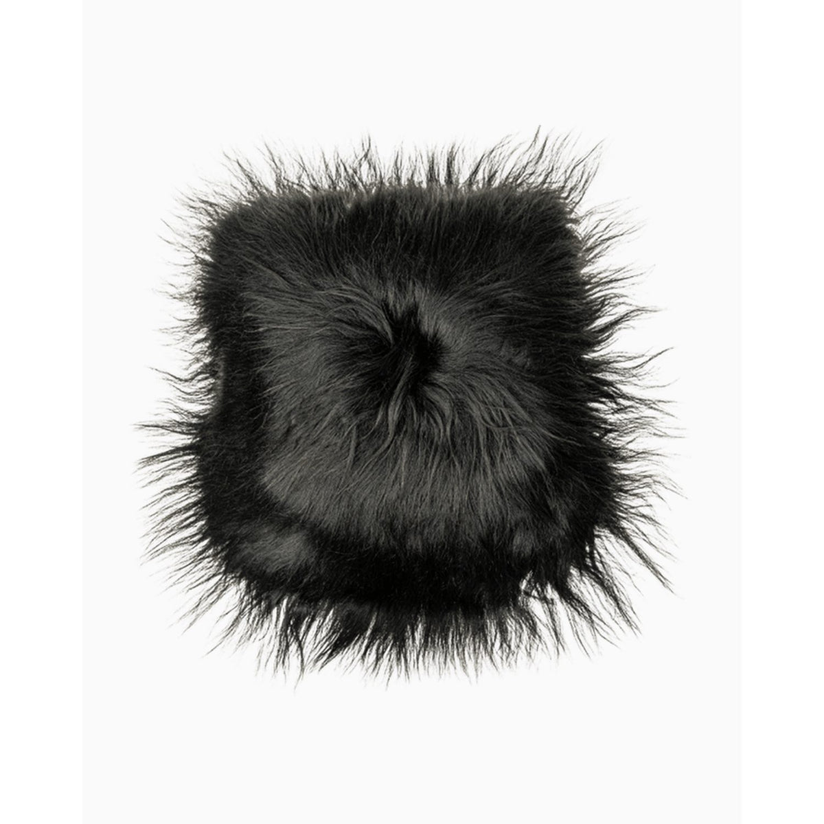 Iceland 50 cm Lammskinnskudde Wild Black