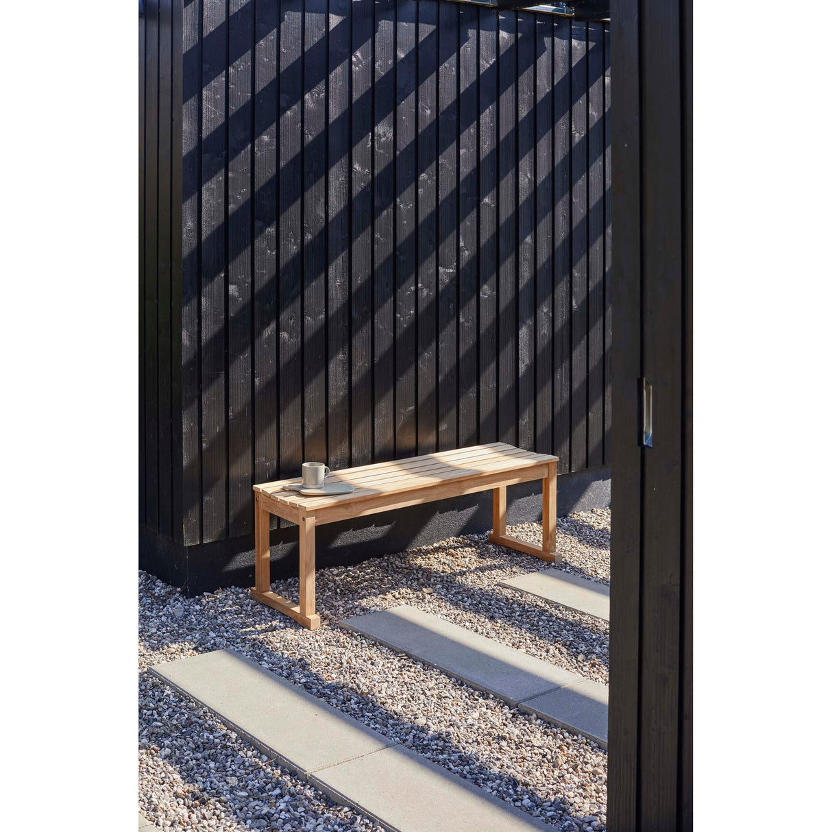 Vega Teak Trädgårdsbänk 120x40 cm - 2 personer