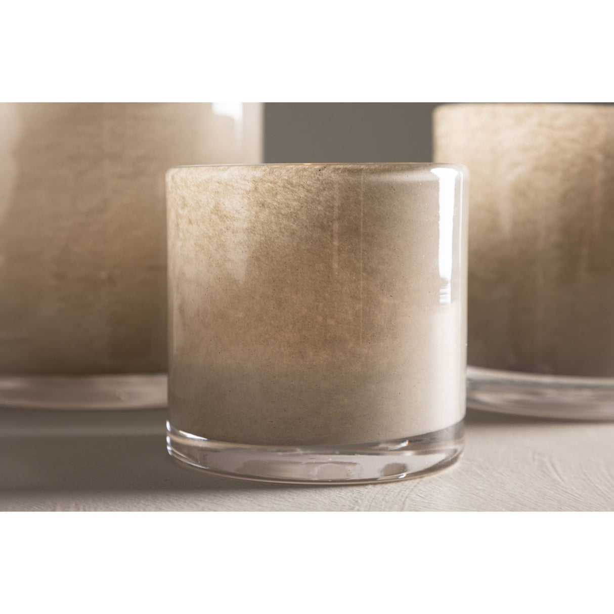 Glora Lykta Beige