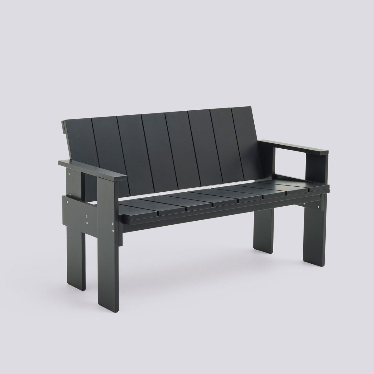 Crate Bänk Black