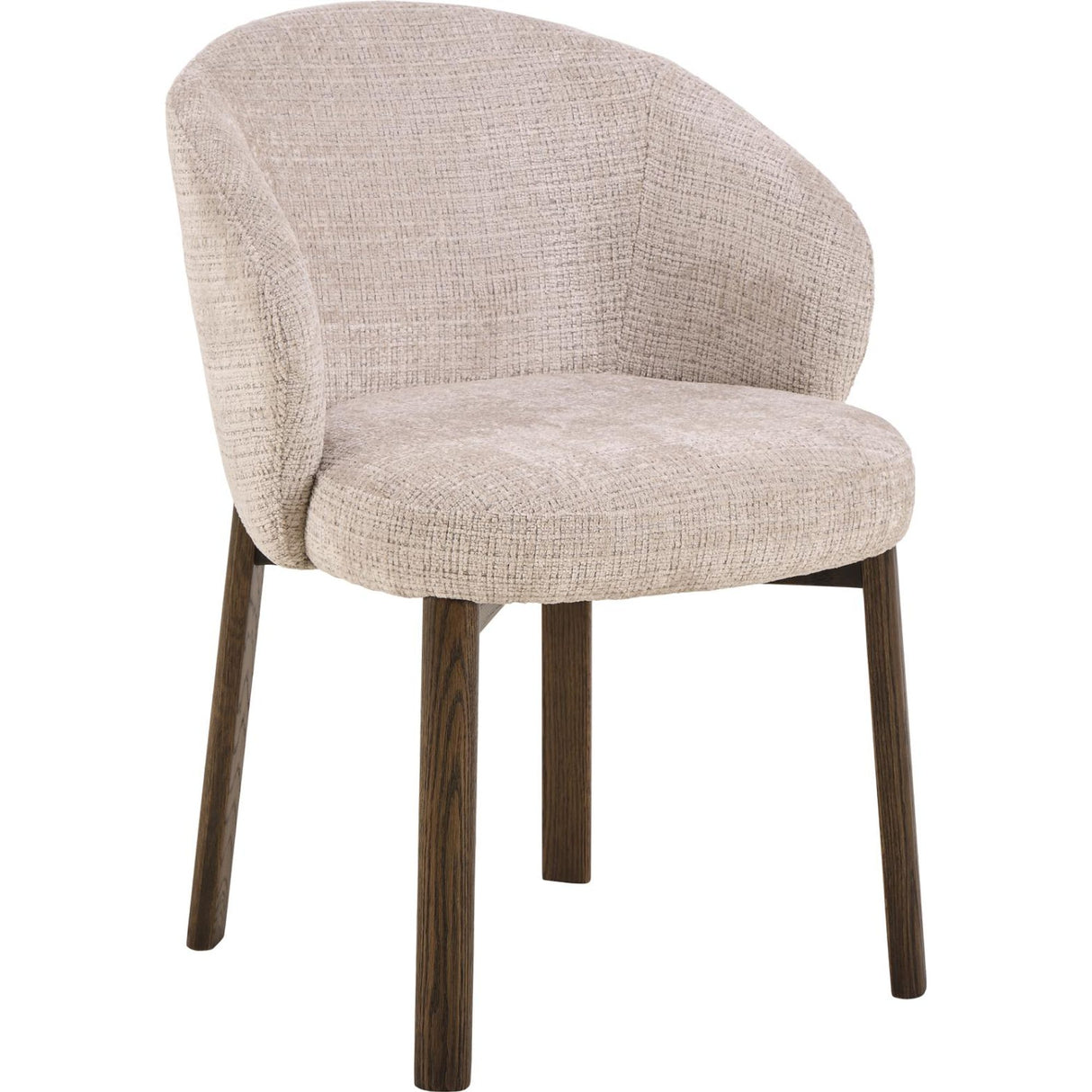 Maribo Karmstol Juto Tyg Beige/Smoked Ek