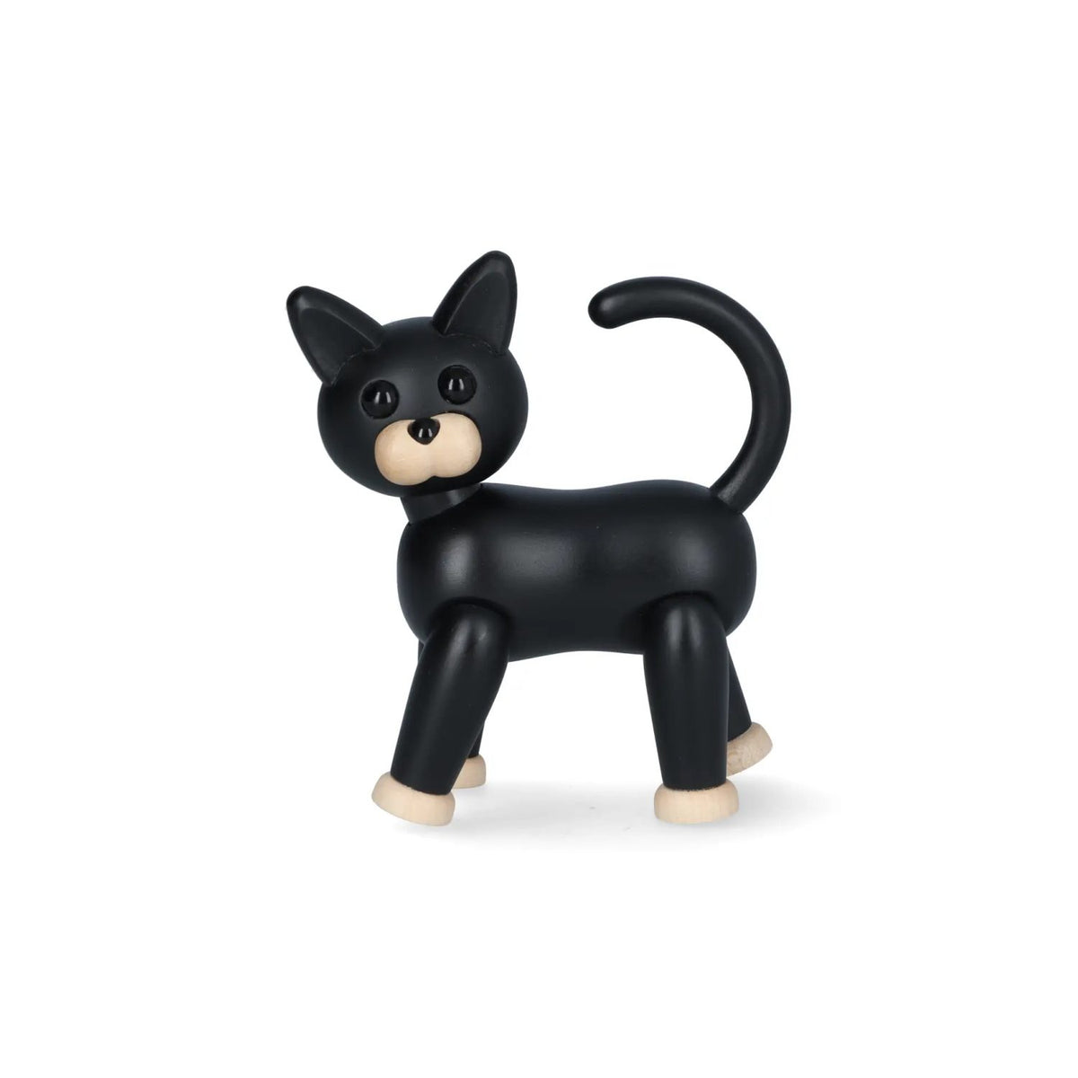 Sneaky Black Ed. Kattunge Dekoration 10 cm, Svart