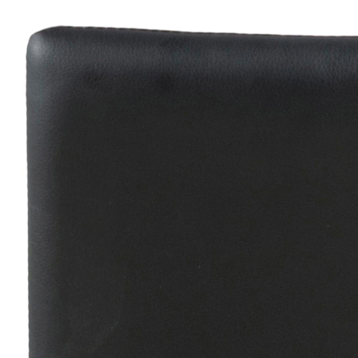 Denise Matstol PU Svart