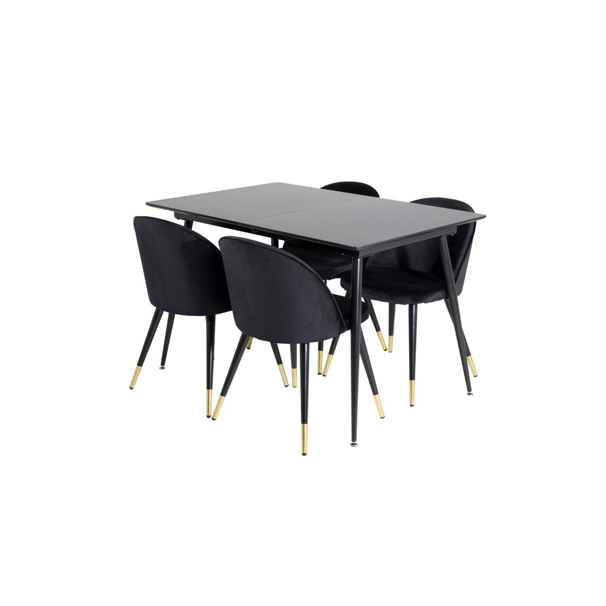Silar, Velvet Rektangulär matgrupp