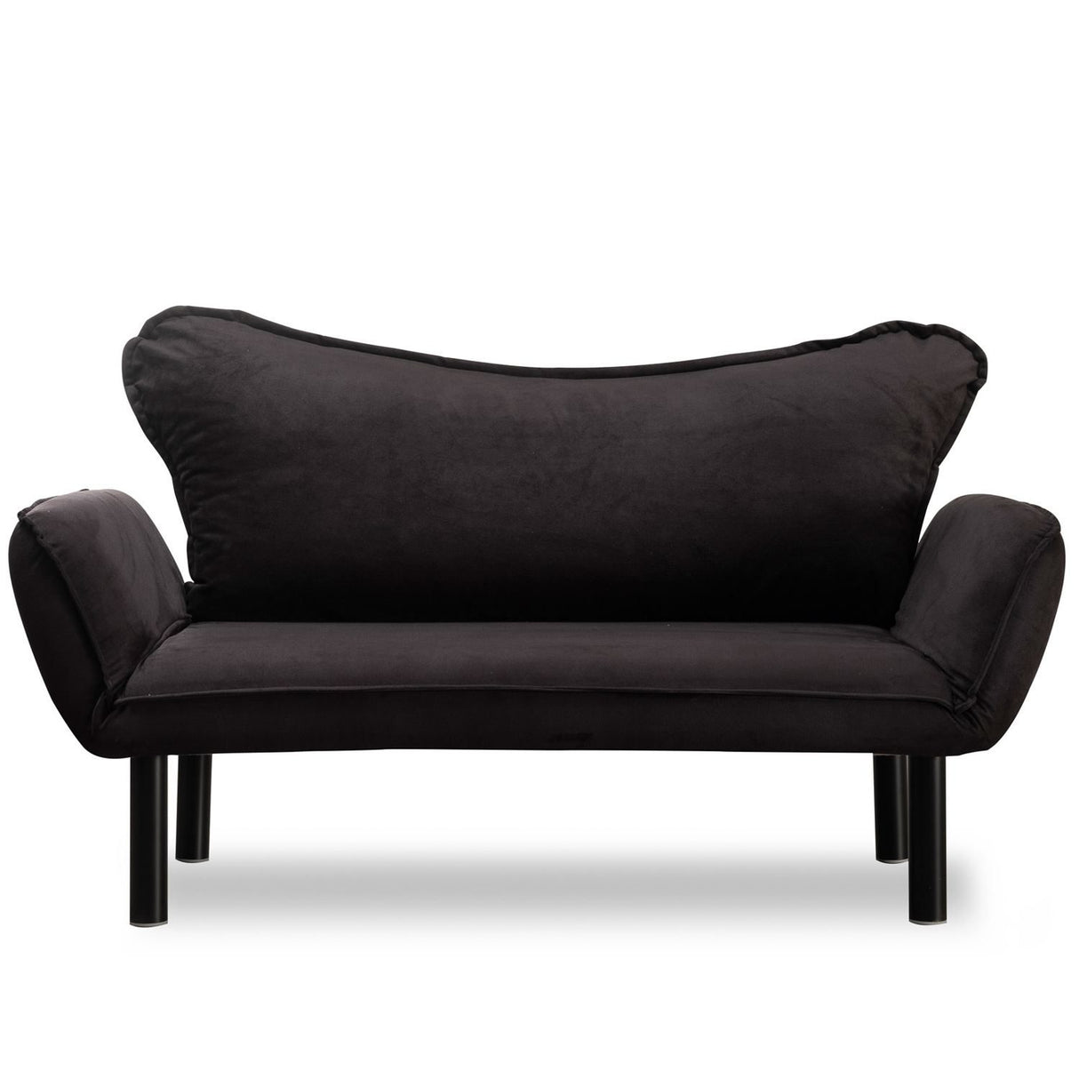 Chatto (150 x 70 x 75 cm) Svart 2-sits bäddsoffa