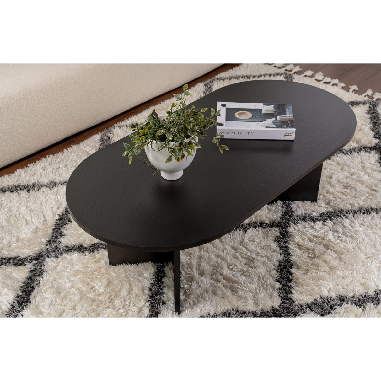 Trentino Soffbord Wood Black