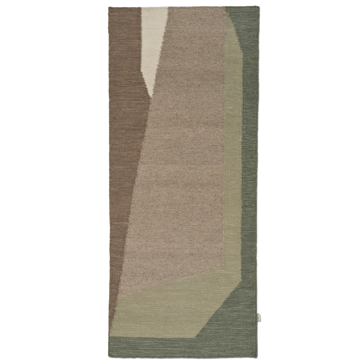 Levels 80x200 cm Gångmatta Grön