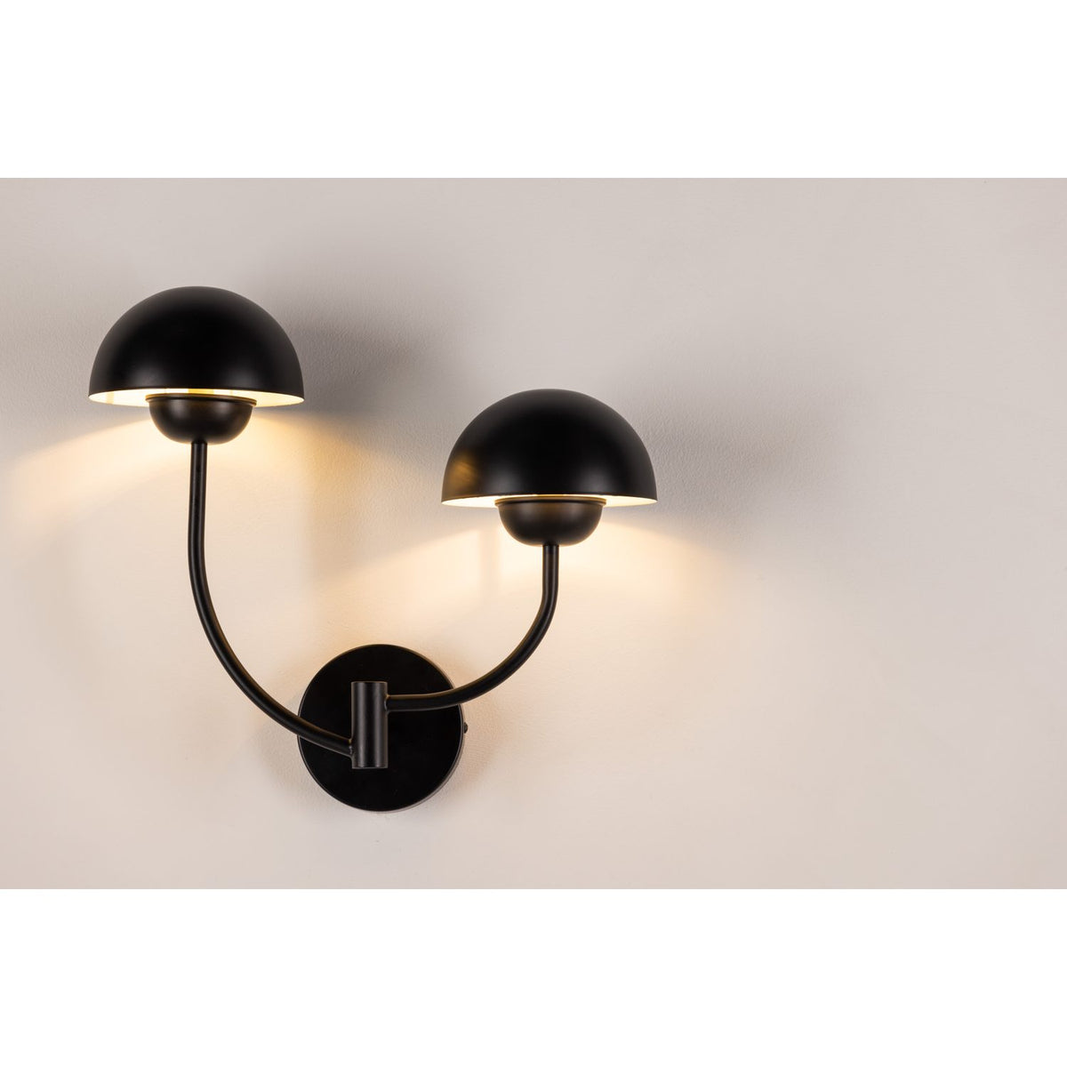 Lyckorna Vägglampa Svart