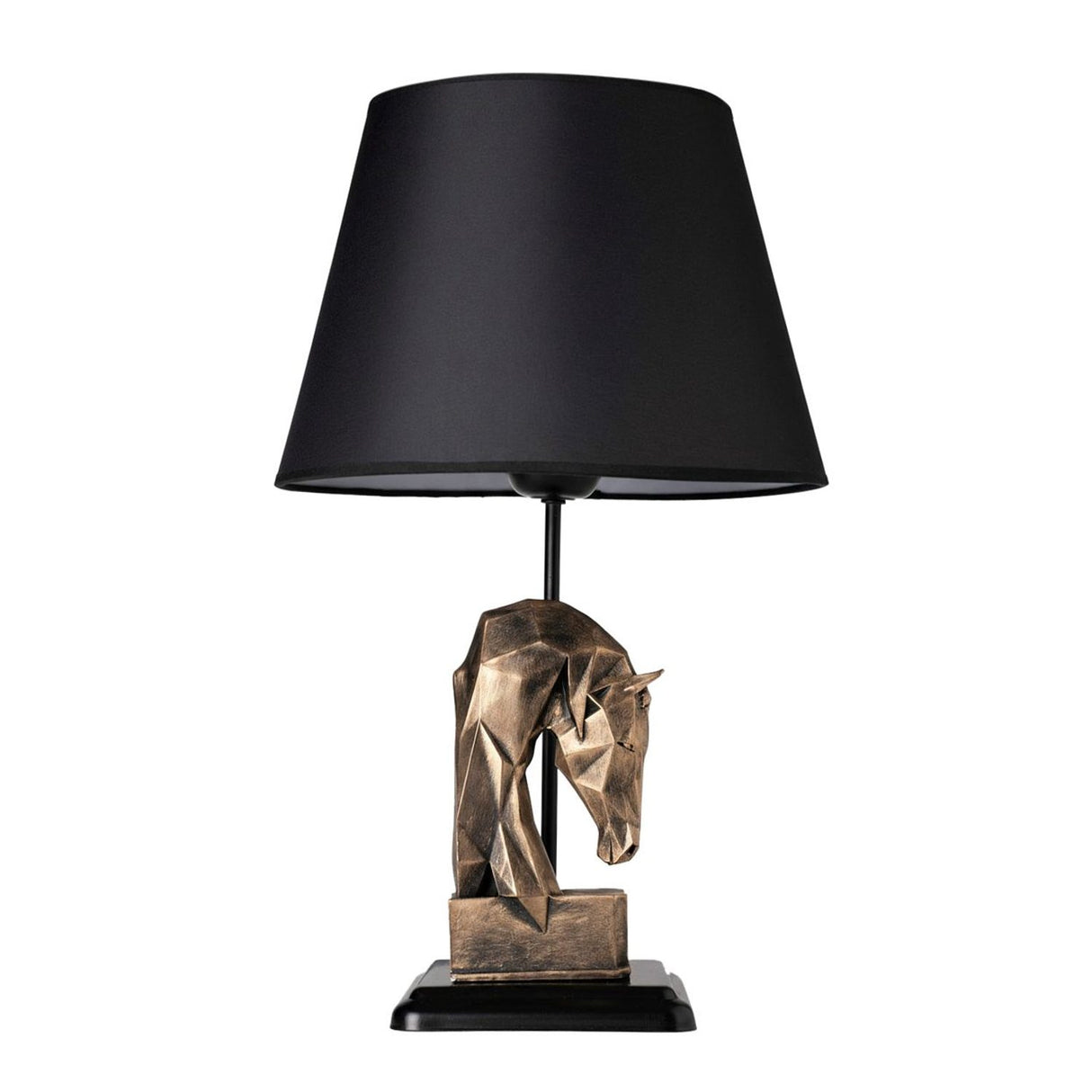 Bordslampa Serie 19 (40 x 30 x 40 cm) Bordslampa Antikbehandling Svart