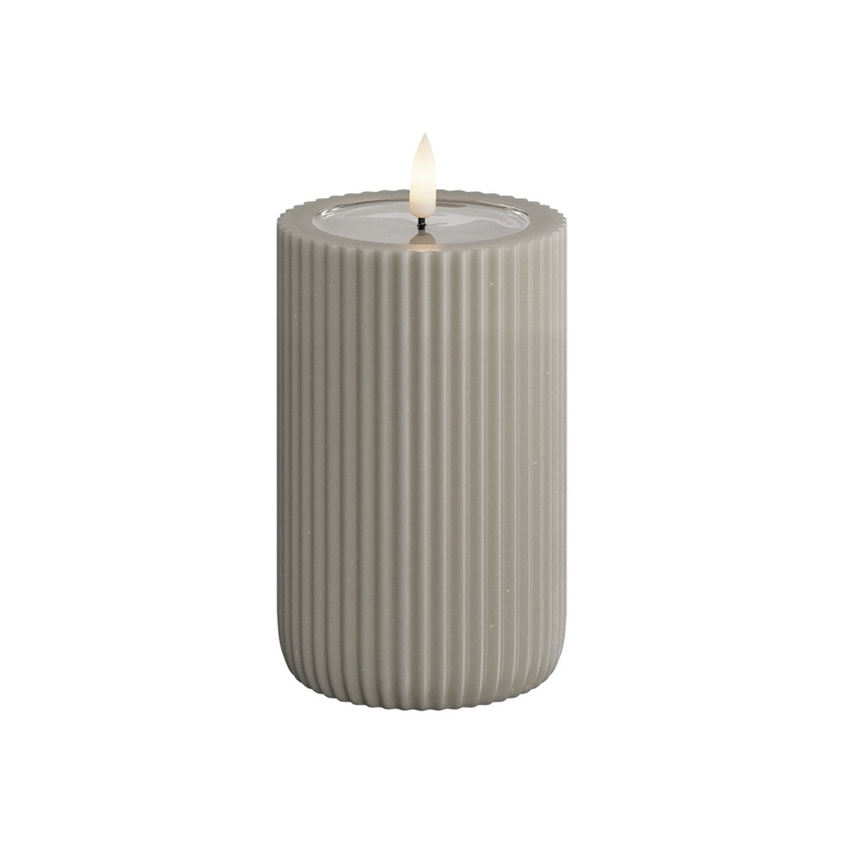 Unique led blockljus stripe sand LED-blockljus 8x12,5 cm