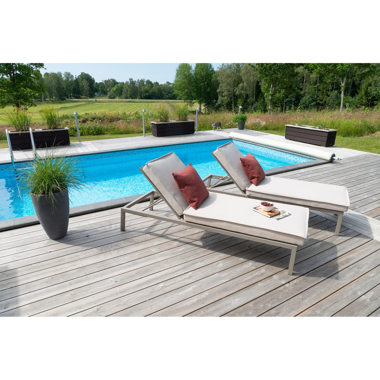 Jet Set Solsäng Beige