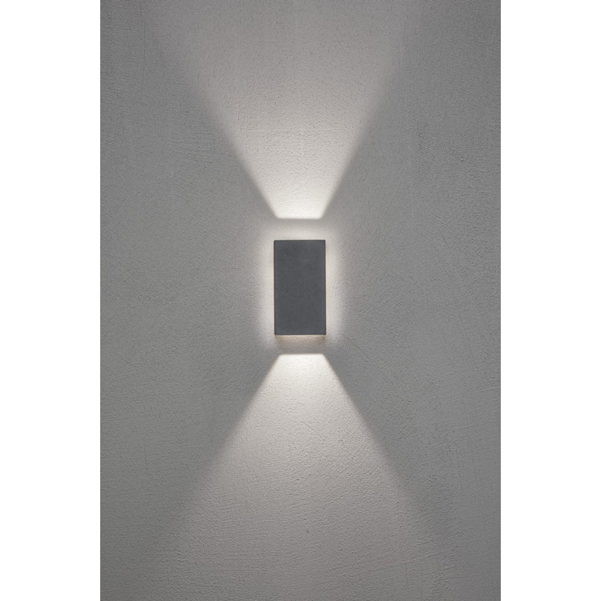 Cremona HP-LED Mörkgrå Upp/ner/bak Vägglampa Ute