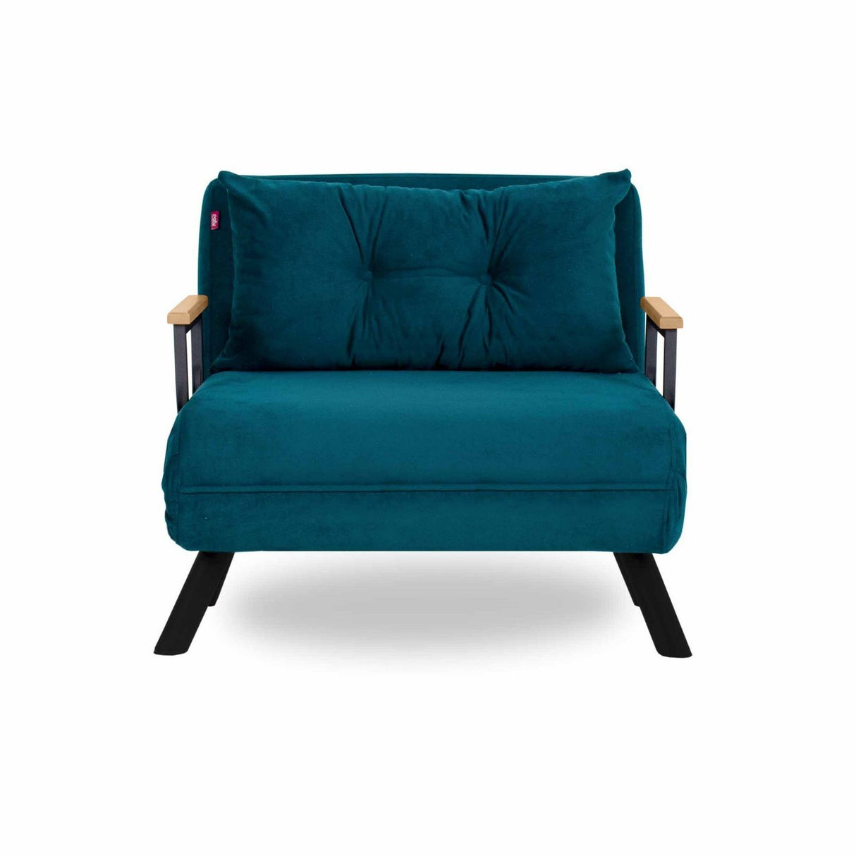 Freetown Single (26 x 120 x 60 cm) 1-sits bäddsoffa Petrolgrön