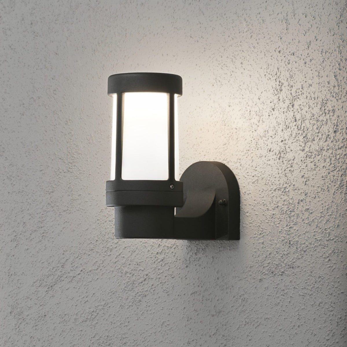 Siena E27 Vägglampa Ute Svart