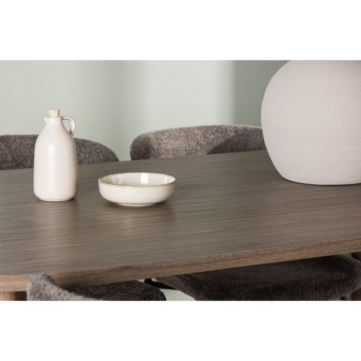 Andy, Modesto Oval matgrupp Svart,Brun, Natur, 180 x 90