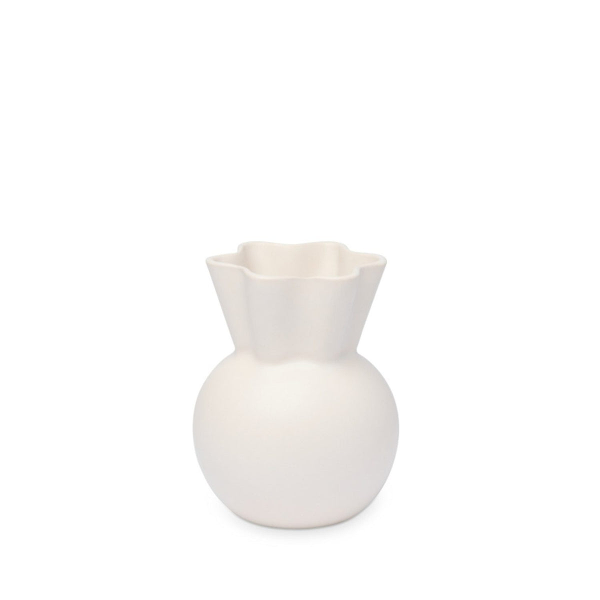 Eva Stoer Nielsen Vas Vit, 14 cm