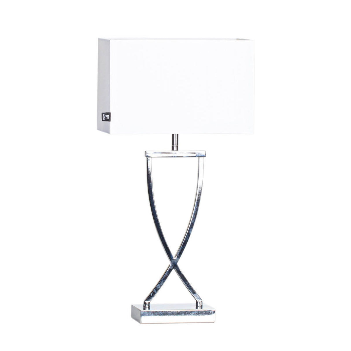 Omega Bordslampa 52 cm Krom/Vit