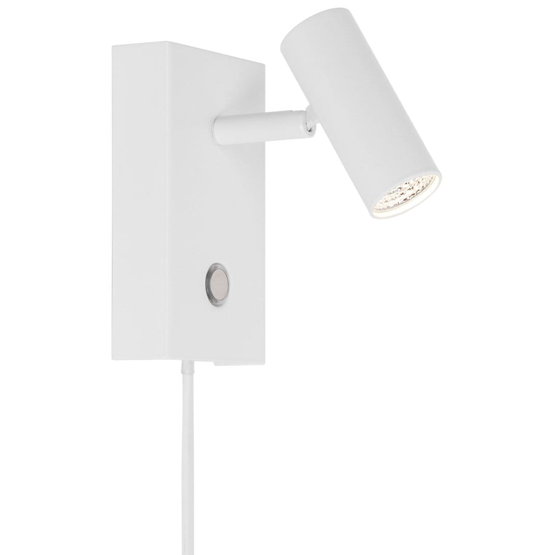 Omari Vägglampa Vit