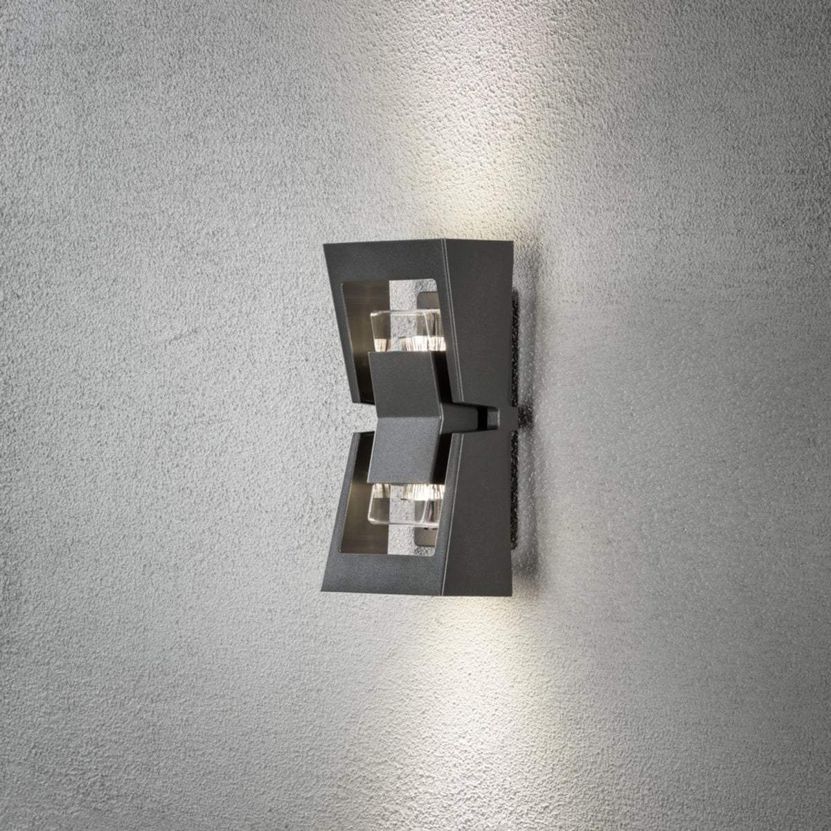 Potenza GU10 Vägglampa Ute Antracit, 30 cm