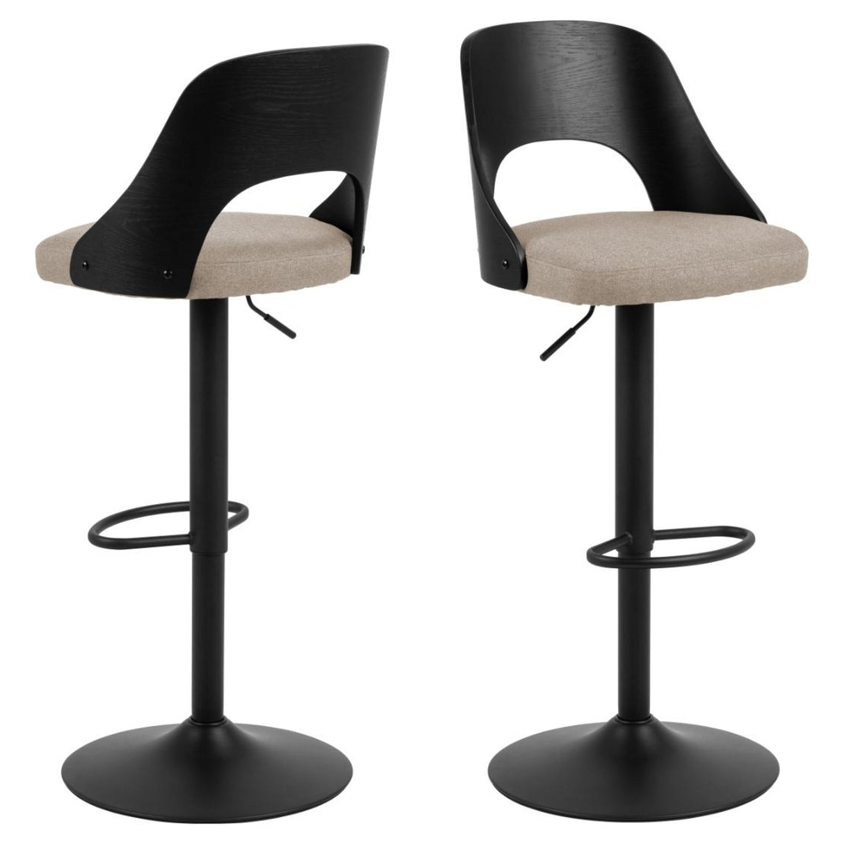 Dina Barstol Malmo tyg Sand