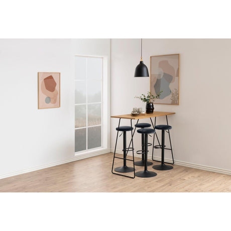 Stiller  Barstol Vic tyg Mörkgrå