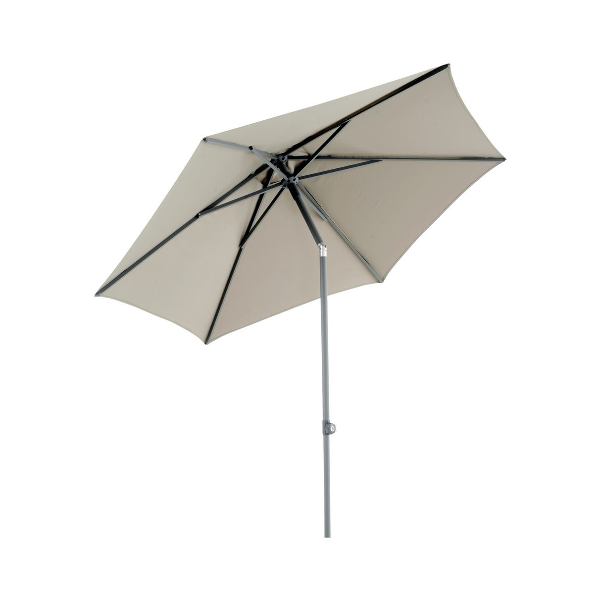 Poppi Parasoll 250 cm Taupe