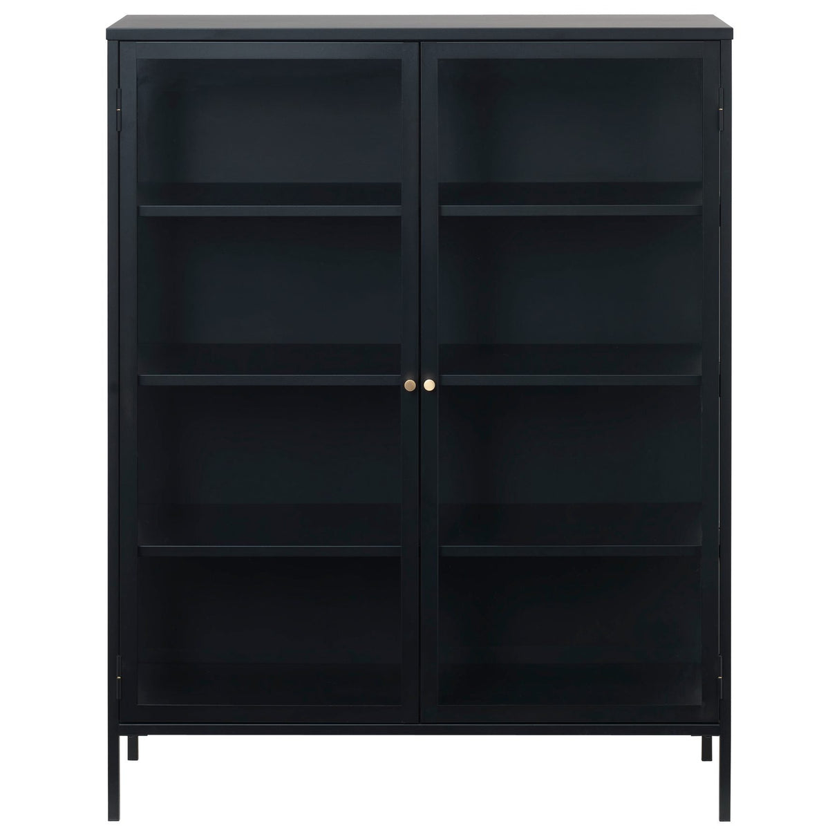 Milano Skåp 140 cm svart