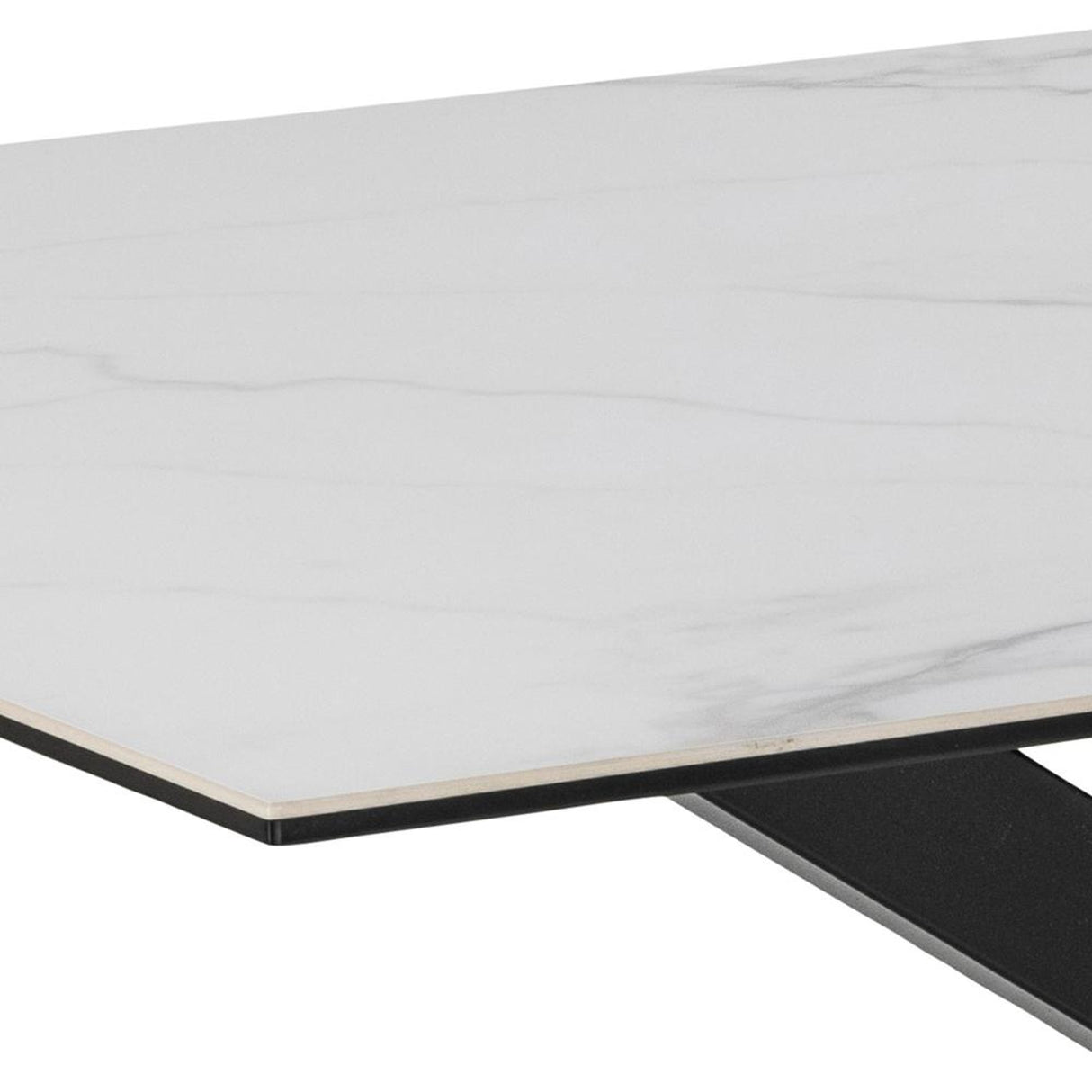 Verdun Matbord 160x90 cm Vitt Akranes