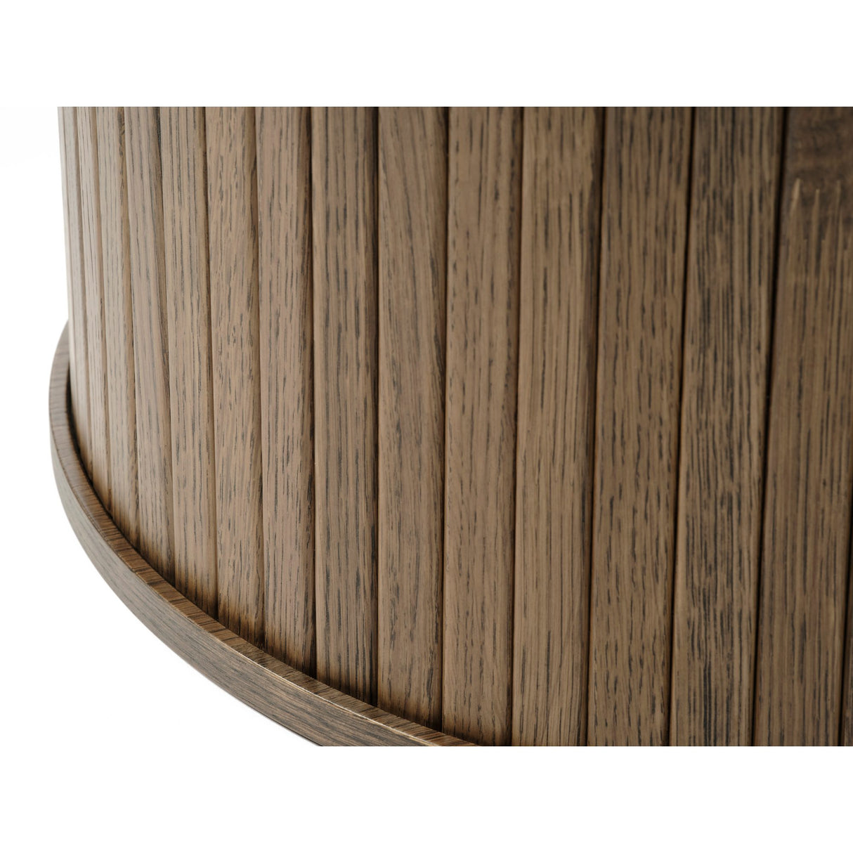 Accento Ø90 cm Soffbord Rökt ek