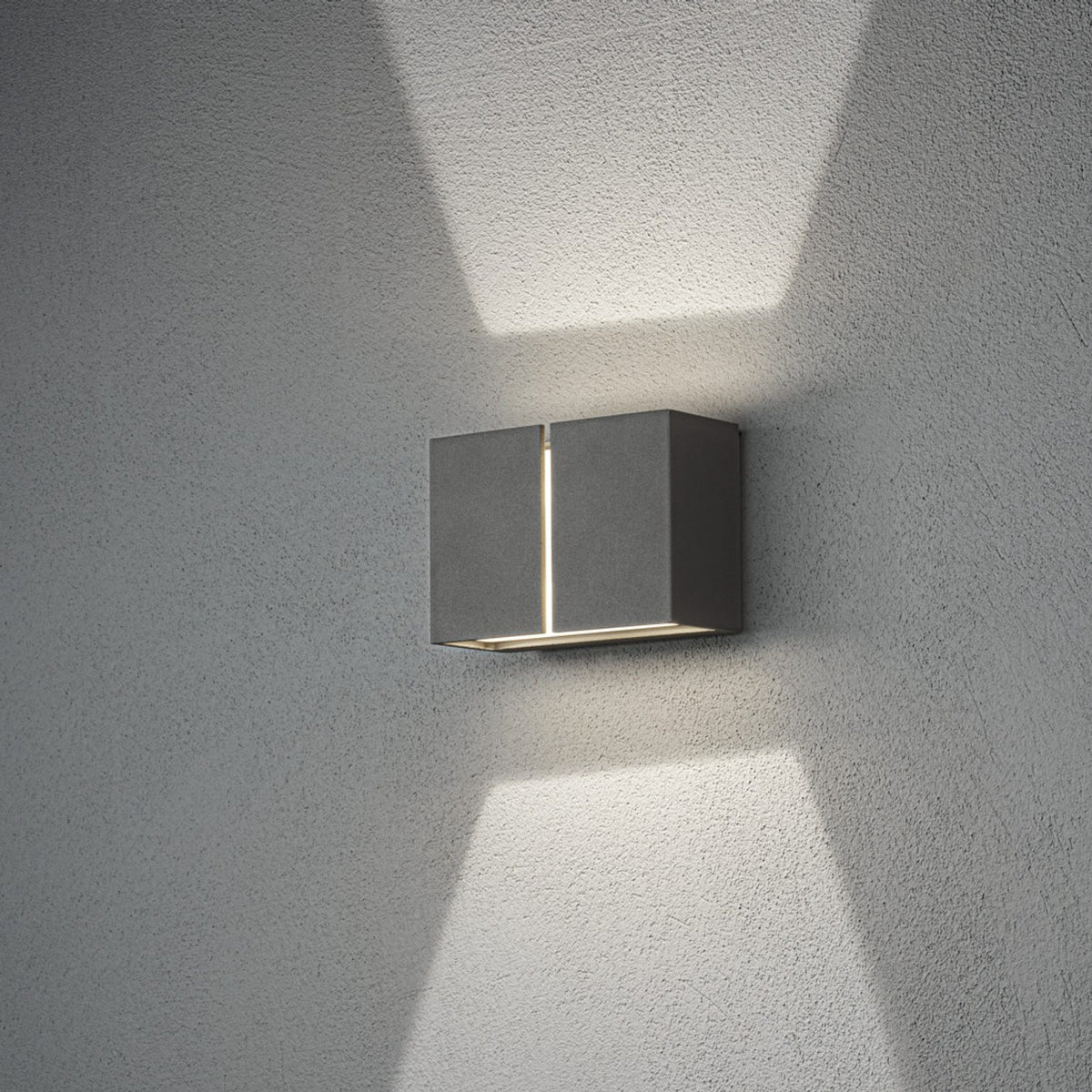 Pavia HP-LED 4x3W Vägglampa Ute Mörkgrå