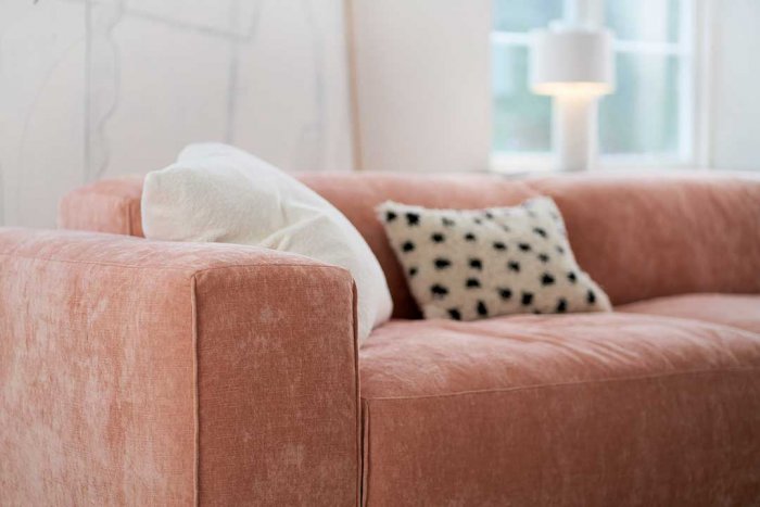 Edda 4-Sits soffa Set 1 Wildflower Dusty Pink