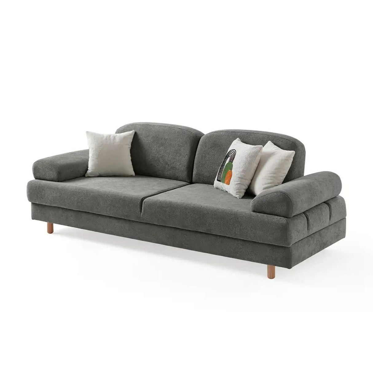 Tupelo 3-sits bäddsoffa Antracitgrå