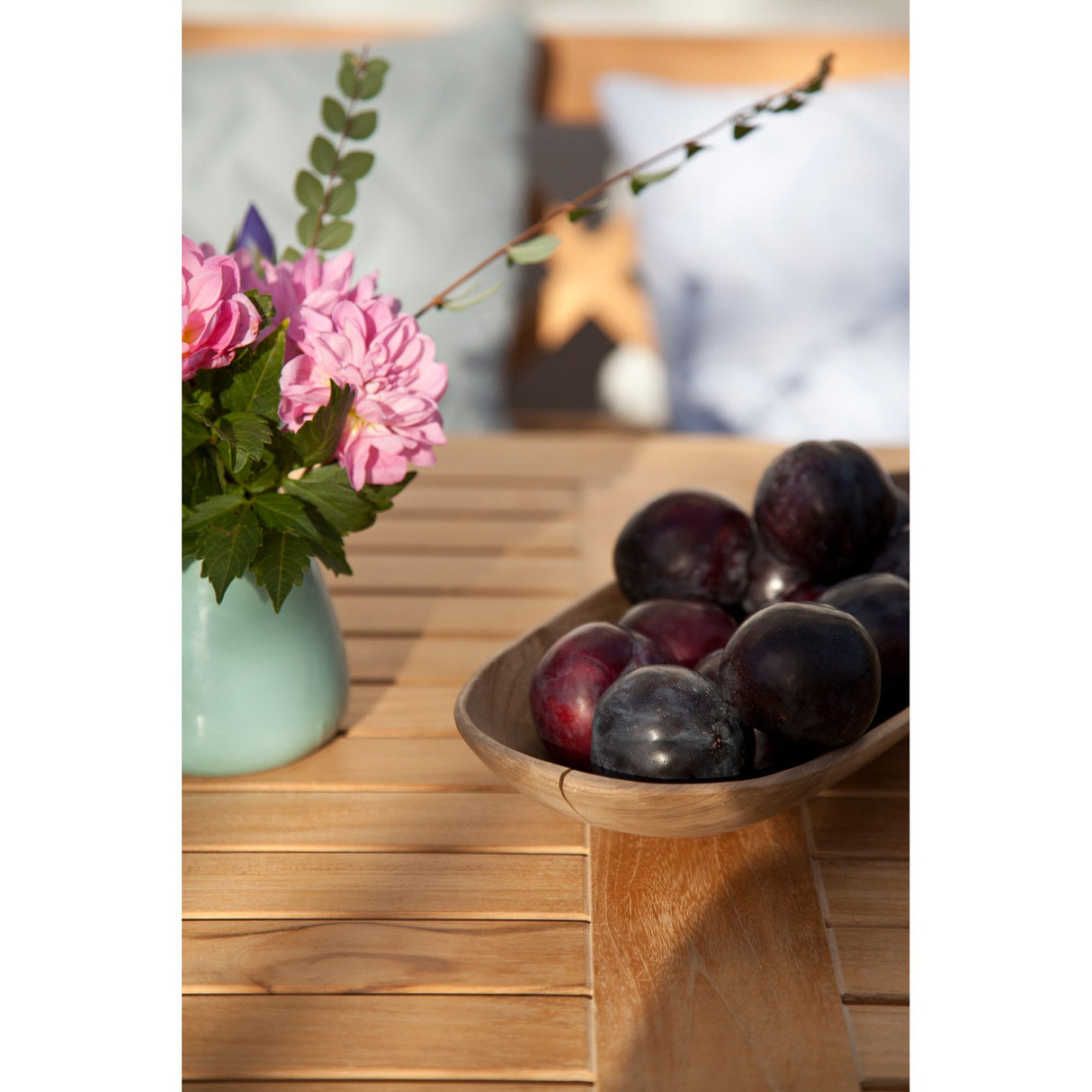 Rosenborg 165x80 cm Trädgårdsbord Teak