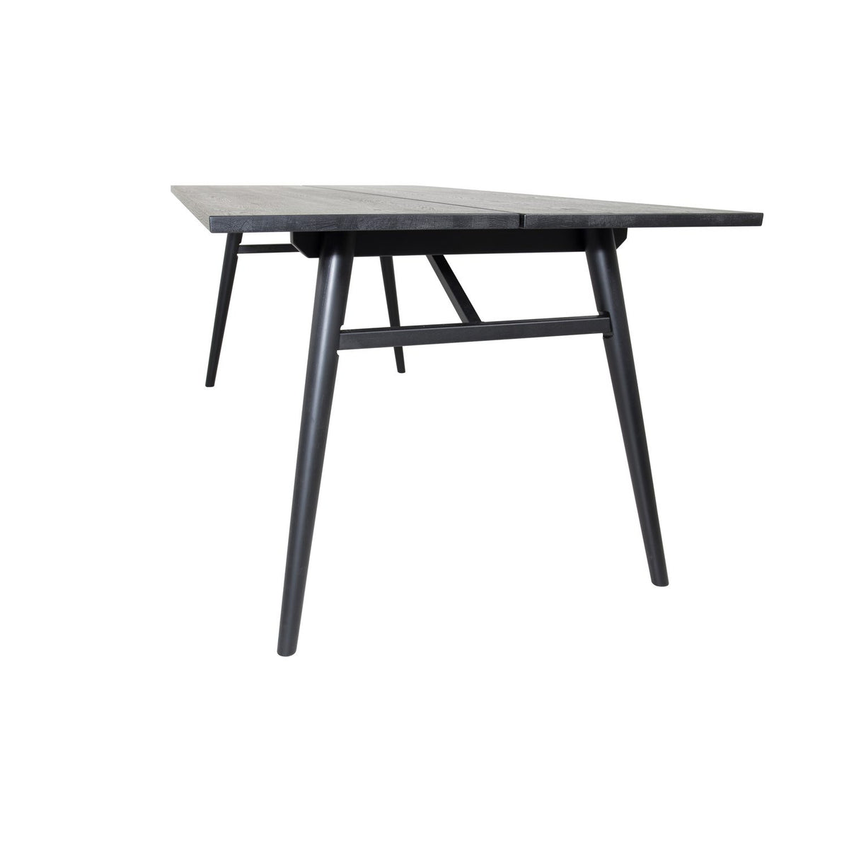 Sleek Rektangulärt matbord Svart, Fanér, 195 x 95