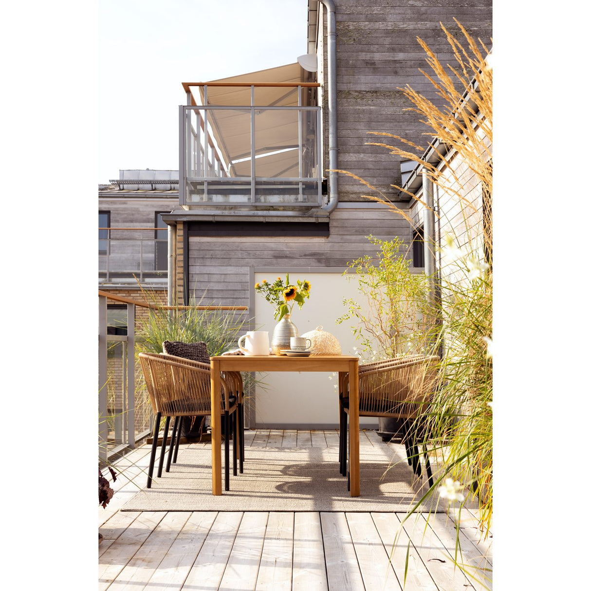 Delta Karmstol Svart/Teddy Black Natur