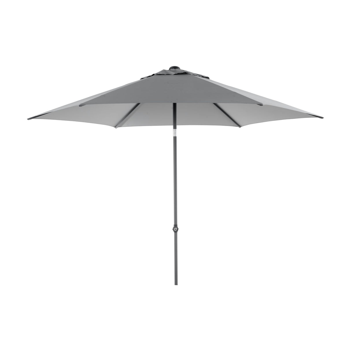 Poppi Parasoll 300 cm Antracit/Grå