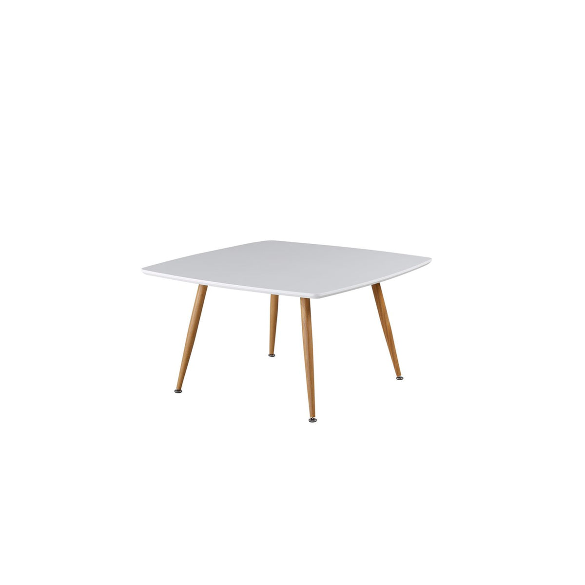 Plaza Soffbord White, 80 x 80