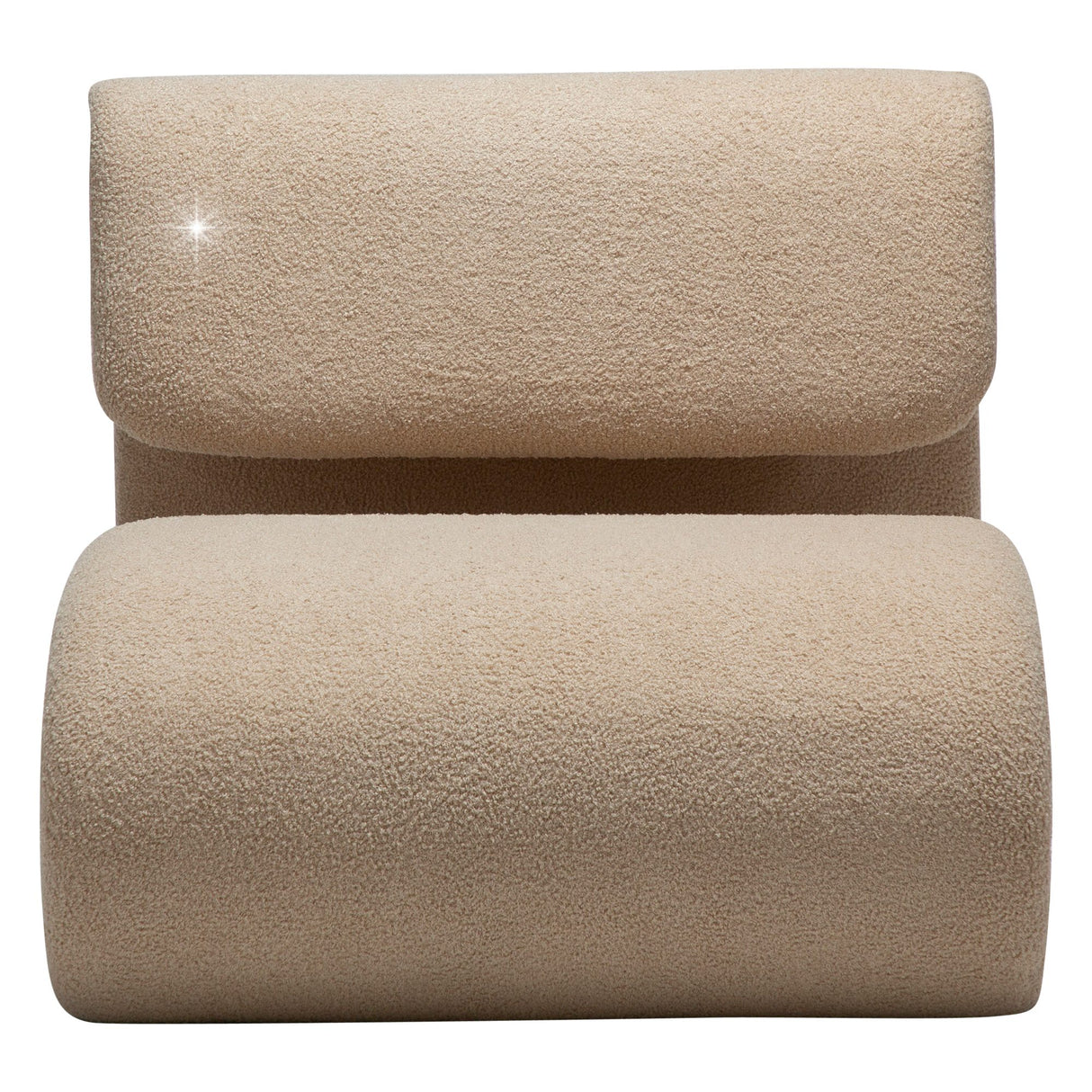 Dubna Loungefåtölj Frosted Almond