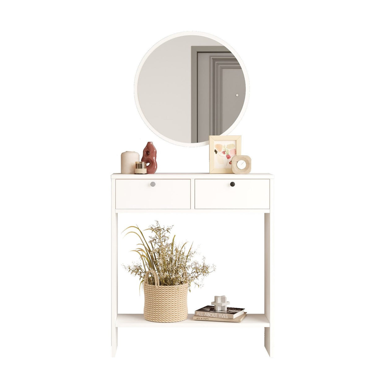 Kotor (80,4 x 90 x 24,2 cm) vit Sideboard
