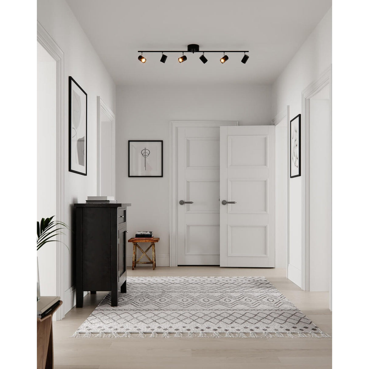 Correct Takspot Svart matt