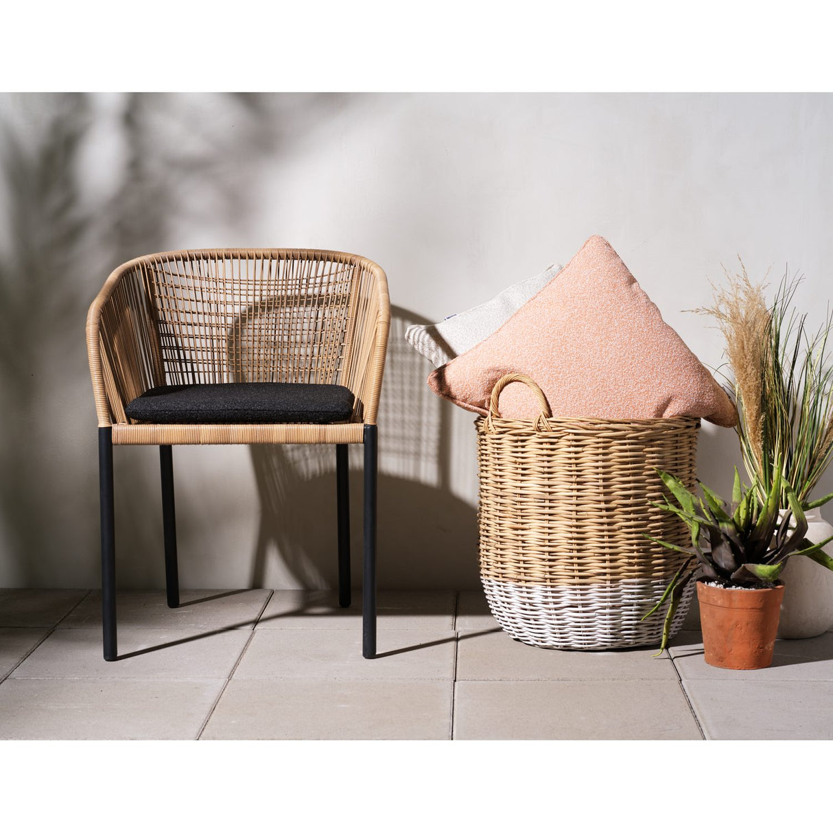 Delta Karmstol Svart/Teddy Black Natur
