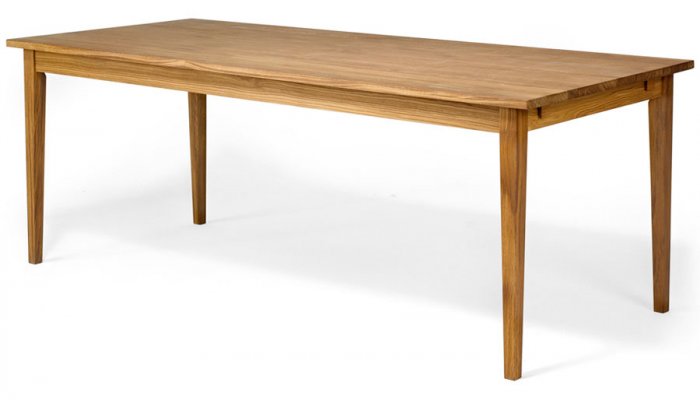 Ekliden Matbord 180x95cm Rak Kant Oljad Ek