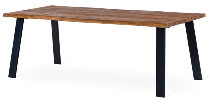 Exxet Matbord 210x95 cm Oljad Vildek/Svart
