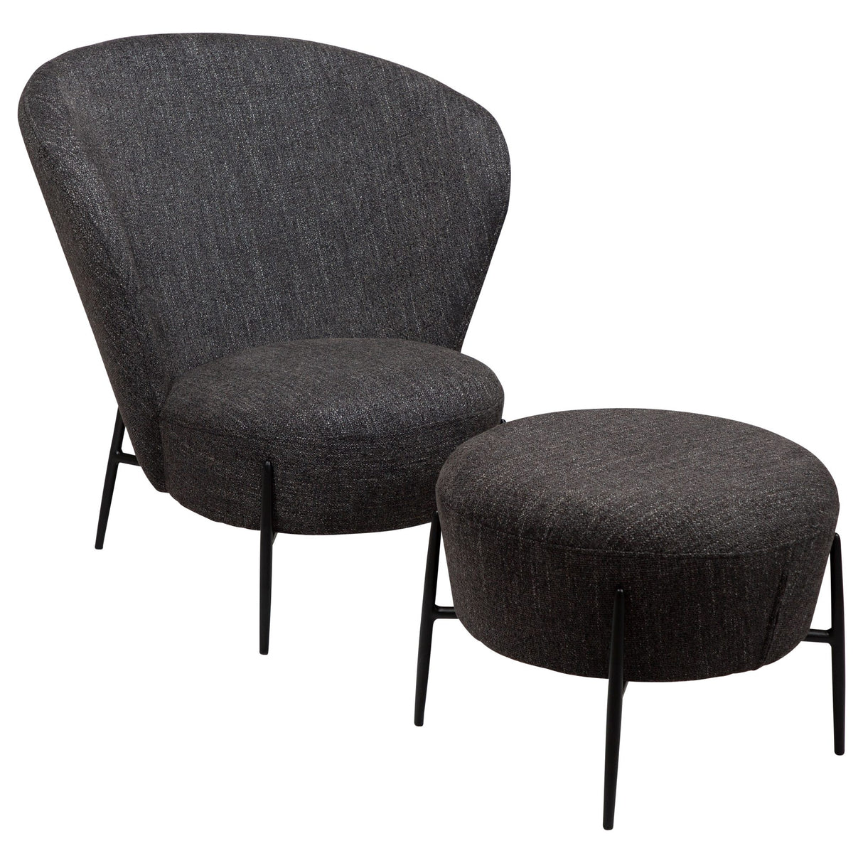 Orbit Loungefåtölj Raven Black